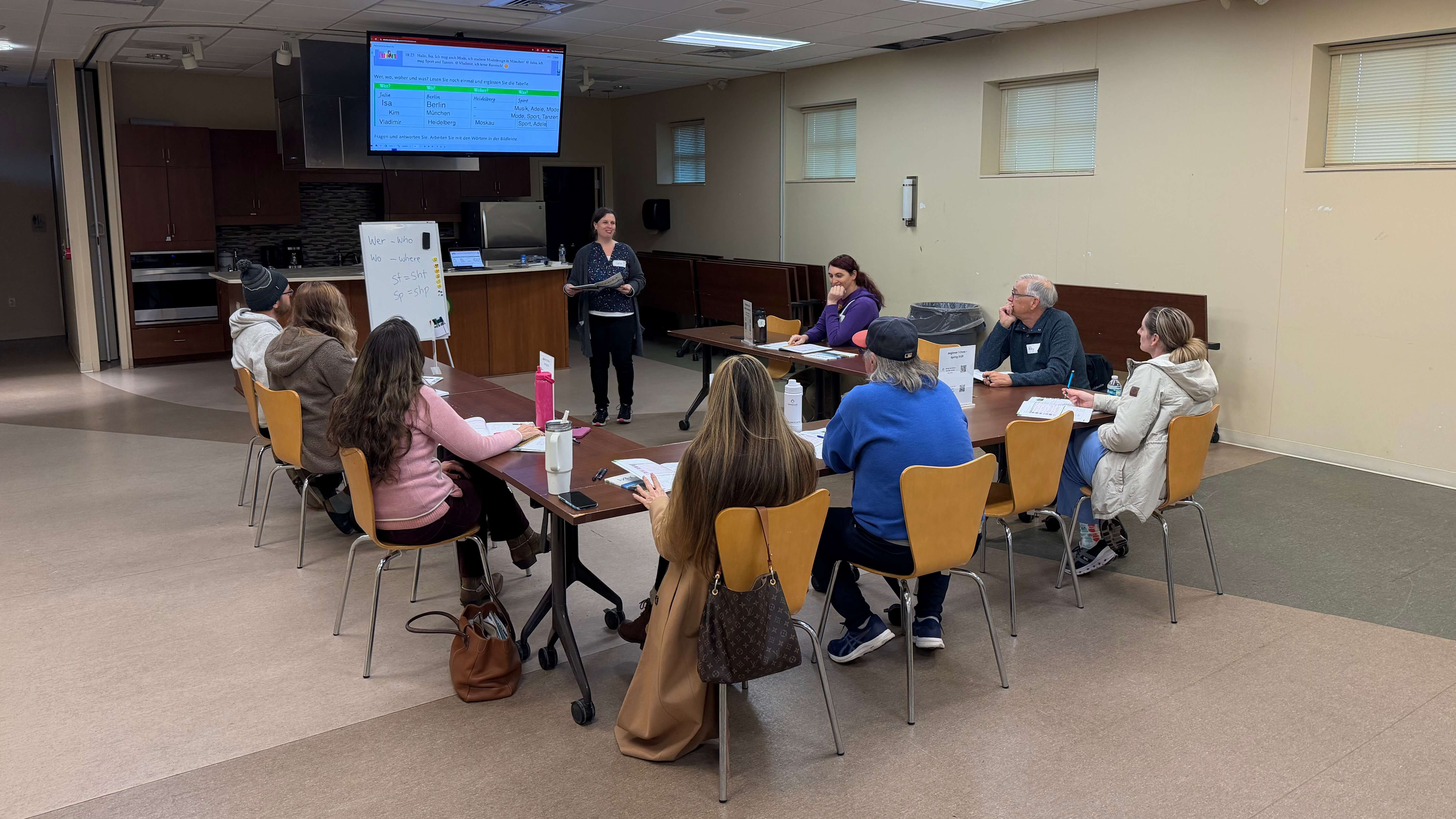 German4FUN adult group class at Ever'man's Educational Center in Pensacola